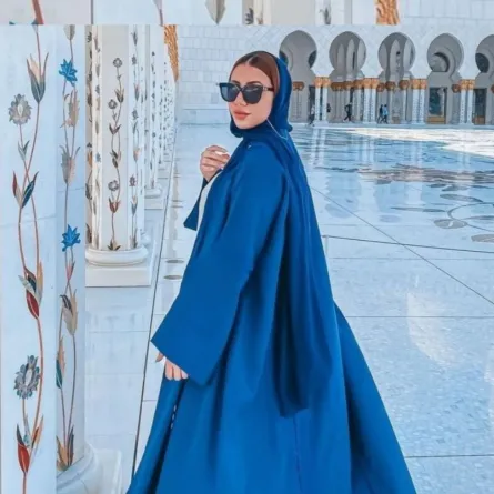 رهف الشامي بالعباية الزرقاء