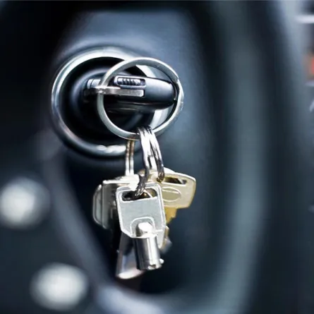 اطفاء محرك السيارة