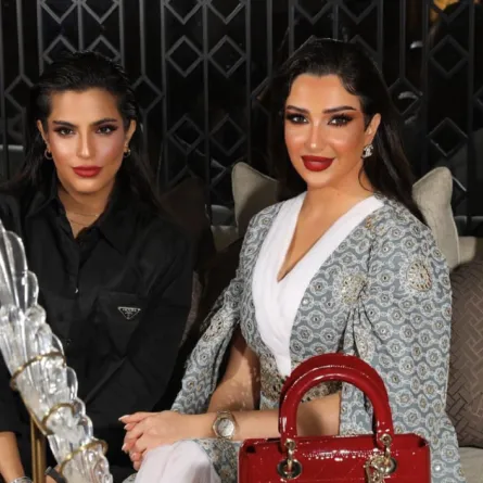 ايمان فيصل ورندا حجاج - الصورة من حساب ايمان على الانستجرام