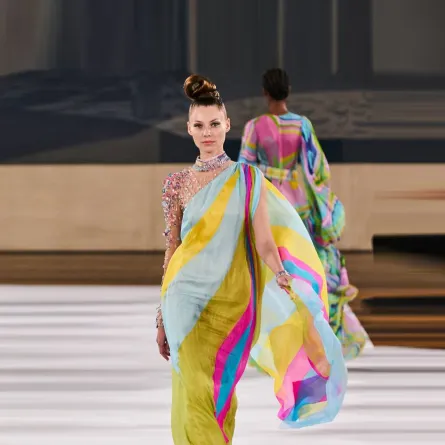 فستان سهرة ملوَّن من يانينا Yanina 