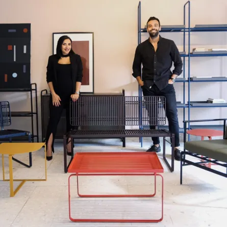  المهندسان نرمين السلايطة وعمر دحابرة