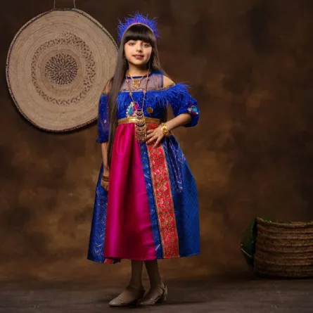 فستان للاطفال من تصميم نهج ال سيف