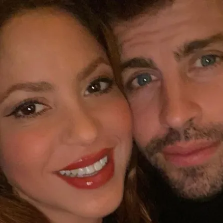 شاكيرا وبيكيه - الصورة من حساب شاكيرا على انستغرام