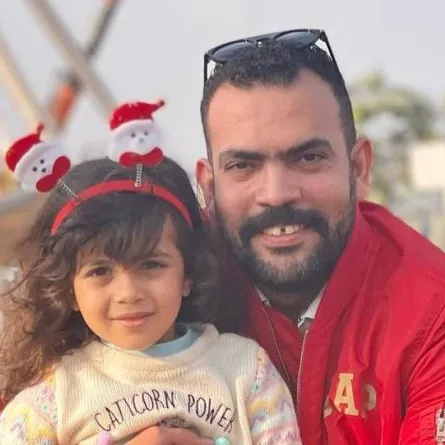 خالد عليش وابنته - صورة من حسابه على إنستجرام