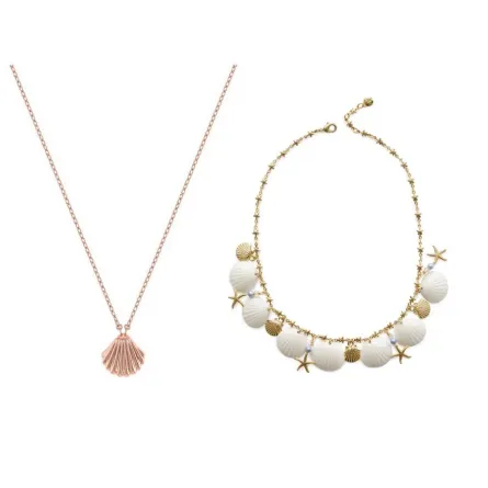 مجوهرات من وحي الأصداف والبحر