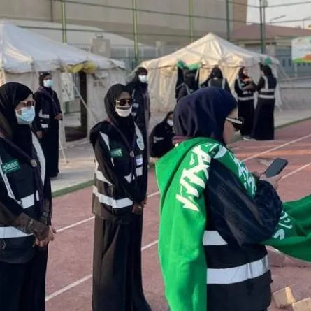 اختتام المخيم الكشفي لتطوير مهارات فتيات الكشافة