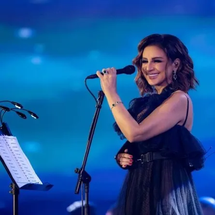 أنغام من حفل موسم جدة - صورة من حساب موسم جدة على إنستجرام