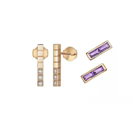 موديلات أقراط مستطيلة الشكل