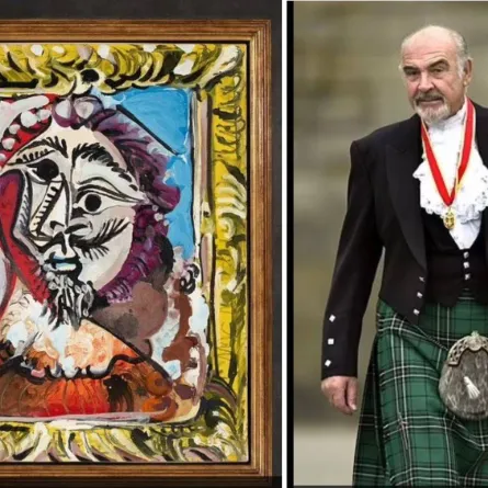 لوحة بيكاسو المملوكة لشون كونري 