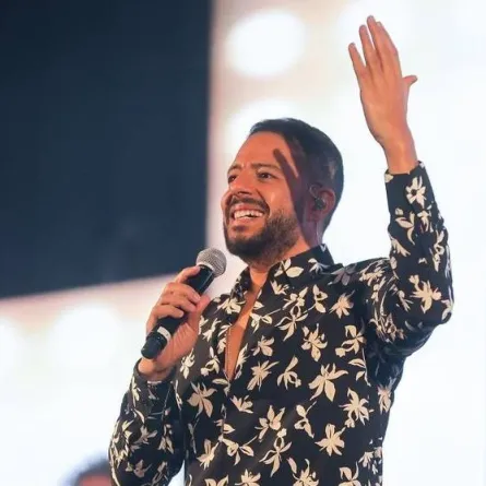 محمد حماقي - صرة من صفحته الرسمية على " انستغرام" 