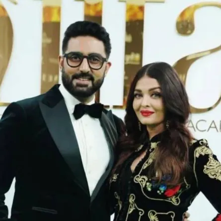 آيشواريا راي وأبهيشيك باتشان- الصورة من حساب IIFA على إنستغرام