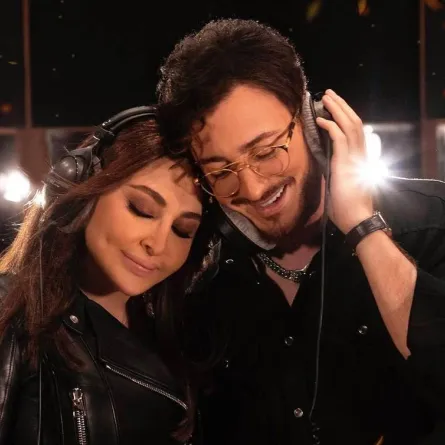 سعد لمجرد وإليسا - صورة من صفحته الرسمية على " انستغرام"