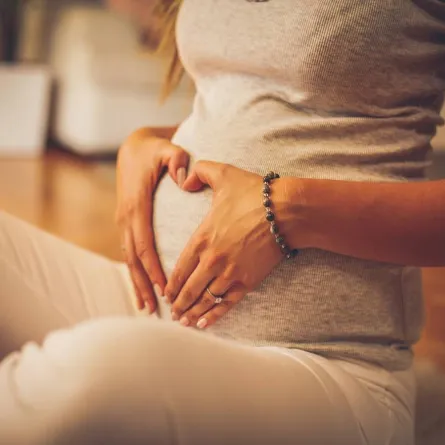 صورة لحامل في الأسبوع التاسع