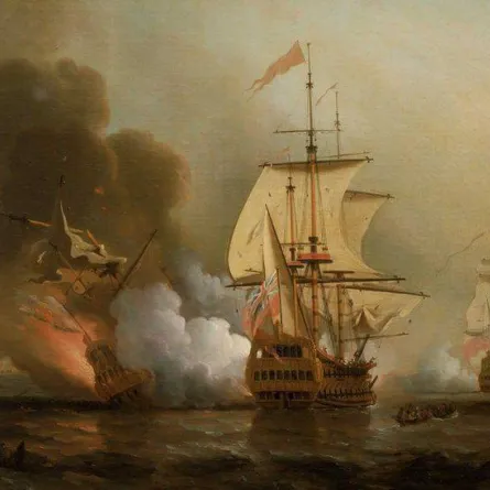 سفينة غارقة 