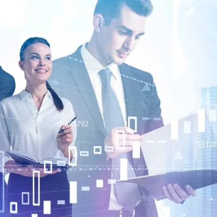 خريجو إدارة الأعمال قد يعملون في القطاع المصرفي والدعاية والإعلان