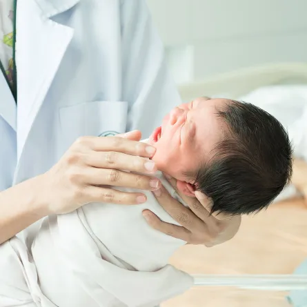 أعراض نقص الأكسجين عند الرضع