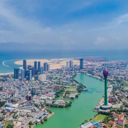 إطلالة على العاصمة كولومبو 