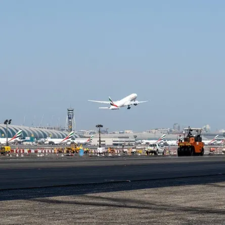 مطار دبي الدولي. الصورة من "وام"