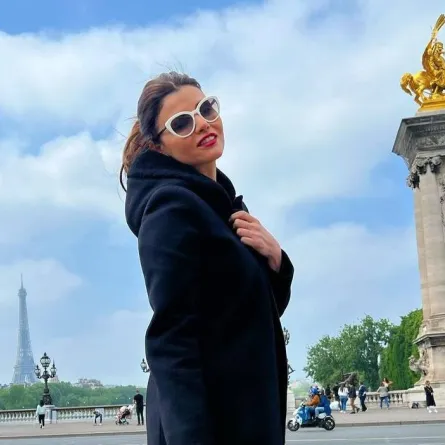 إيمان الحصري - صورة من حسابها على إنستجرام