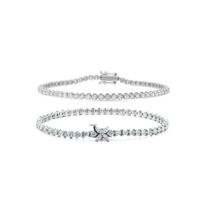  موديلات أساور تنس لإطلالات الصيف