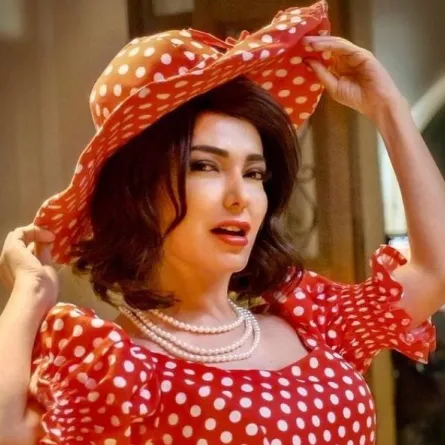 أمل عرفة - الصورة من حسابها على انستغرام