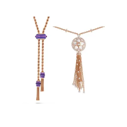 موديلات قلادات تاسيل ذات الشرابة