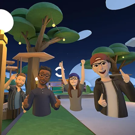 صورة لتقنية الميتافيرس