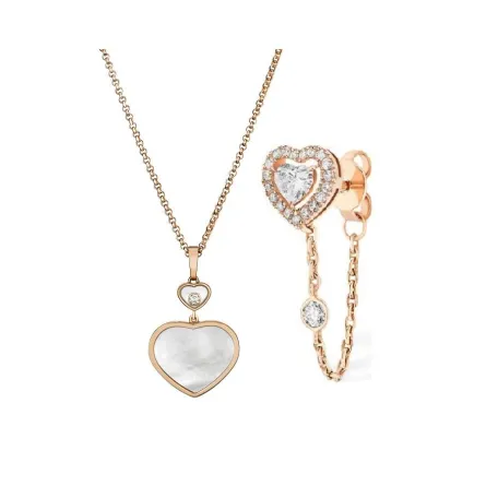 مجوهرات مرصّعة بأحجار كريمة على شكل قلب 2022