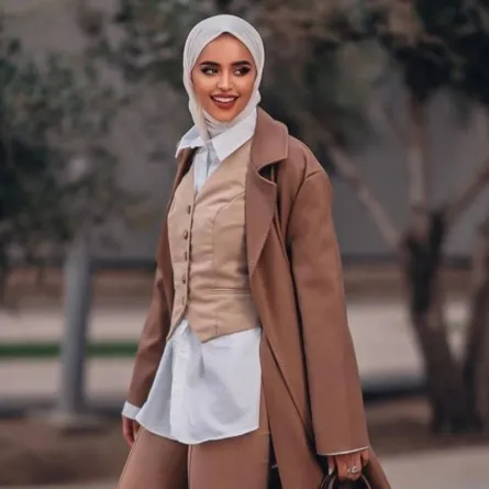 إطلالات ذكورية للمحجبات