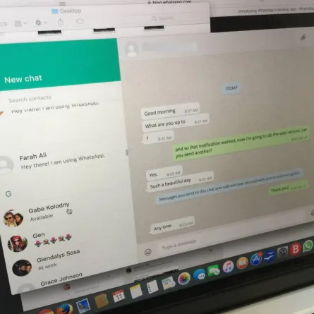 صورة واتساب ويندوز