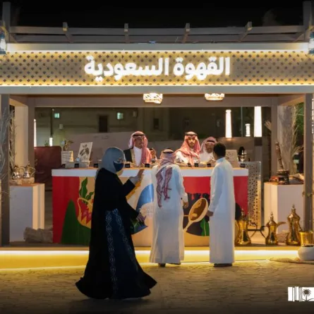 القهوة السعودية توثق الجود والأصالة في مهرجان البشت الحساوي - الصورة من حساب وزارة الثقافة