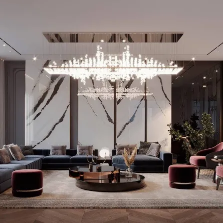 الأزرق يتقدّم الديكورات الصيفيّة ويدمج بالأحمر القاني أو الأسود أو الرمادي 