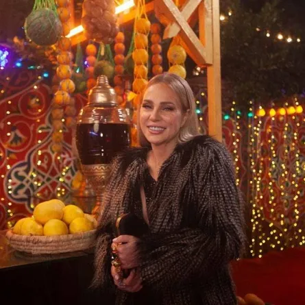 شيرين رضا من مشاركتها في مسلسل الكبير أوي - الصورة من حسابها على إنستجرام