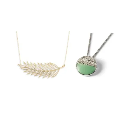 موديلات سلاسل على شكل أوراق النخيل