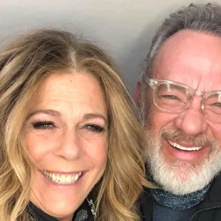 توم هانكس وزوجته ريتا - الصورة من حساب ريتا على إنستغرام