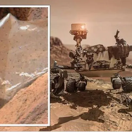  مركبة ناسا تكشف حقيقة وجود جسم فضى لامع على كوكب المريخ