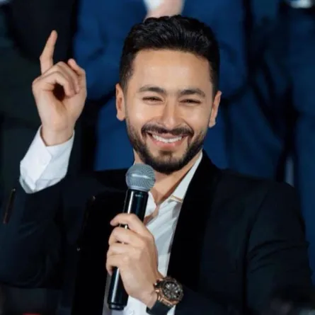 حمادة هلال - صورة من حسابه على إنستجرام