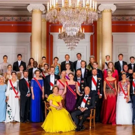 أفراد العائلات المالكة الأوروبية في حفل يوم ميلاد الأميرة إنغريد ألكسندرا- الصورة من حساب Europe Royals على إنستغرام