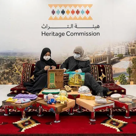 هيئة التراث تستحضر تاريخ المملكة في معرض المدينة المنورة للكتاب - الصورة من واس