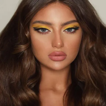 مكياج بألوان غروب الشمس