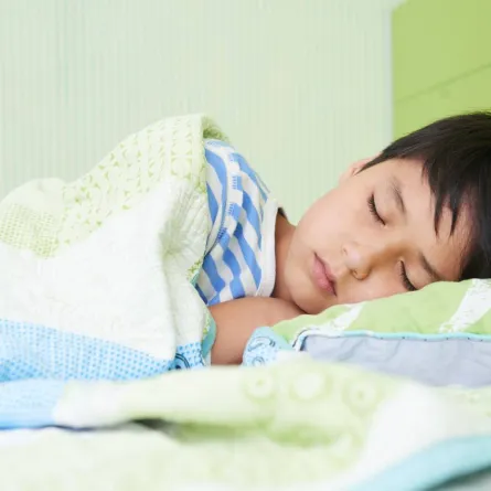 صورة لطفل نائم