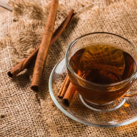 صورة مشروب القرفة وحبة البركة