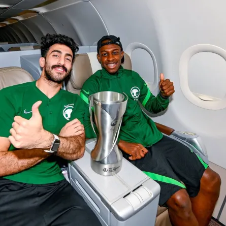 التتويج ببطولة آسيا تحت 23 عاما- الصورة من حساب المنتخب السعودي على تويتر