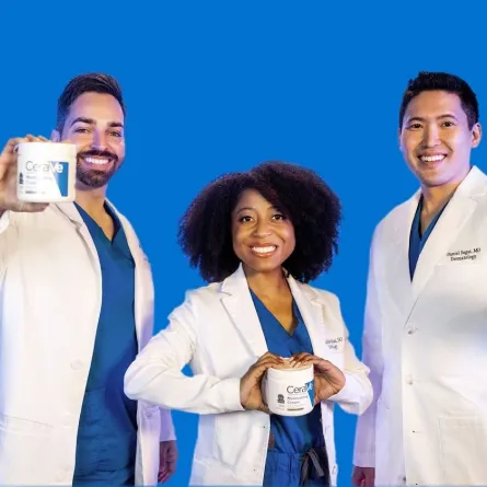 تعمل CeraVe مباشرة مع أطباء الجلد 
