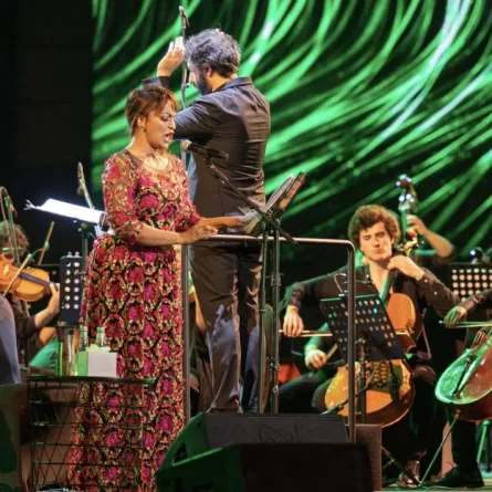 دانيل دينيس - الصورة من حساب وزارة الثقافة 