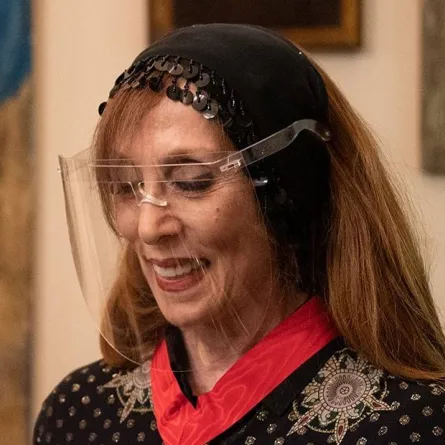 السيدة فيروز - الصورة من حساب ريما الرحباني على فيسبوك