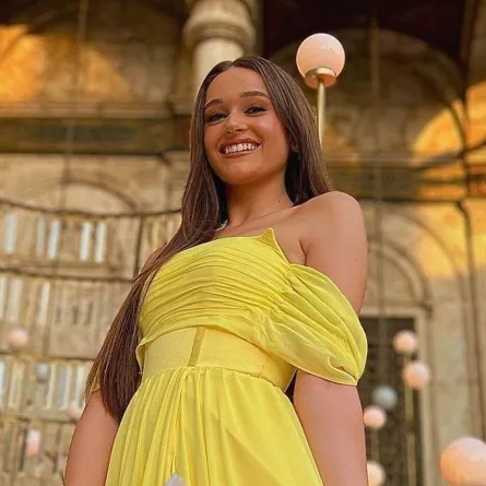 نور إيهاب - الصورة من حسابها على انستغرام