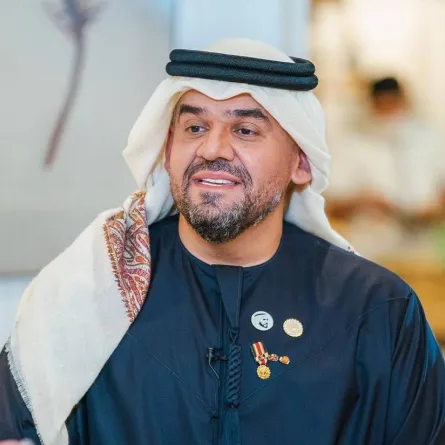 حسين الجسمي - صورة من حسابه على إنستجرام