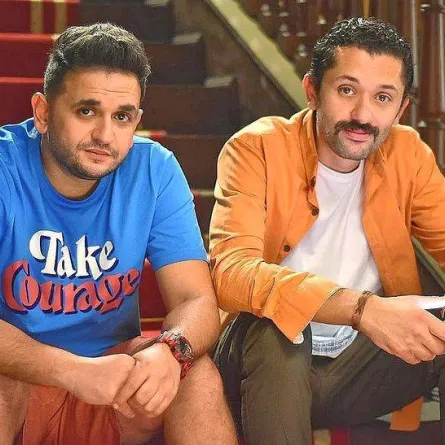 كريم محمود عبد العزيز ومصطفى خاطر - الصورة من حساب كريم على انستغرام