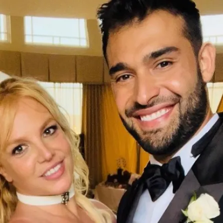 بريتني سبيرز مع زوجها 